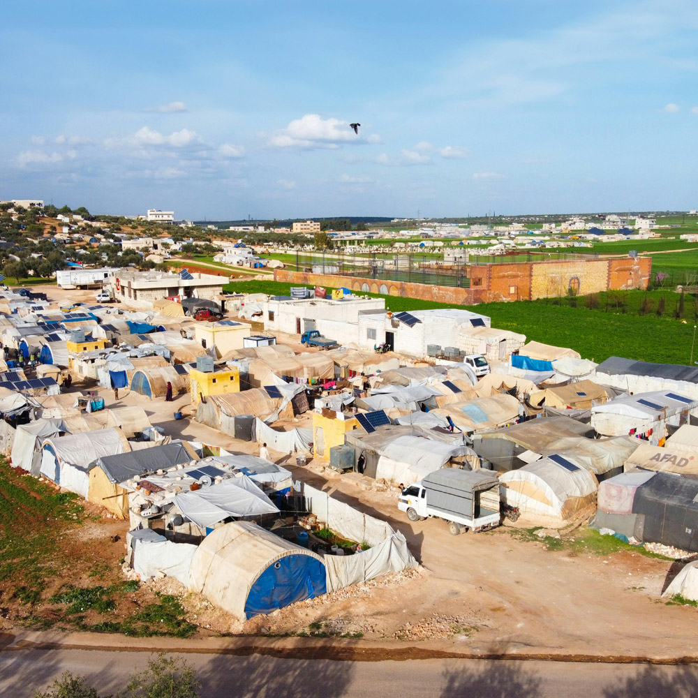 The UN Refugee Agency UNHCR refugee camp