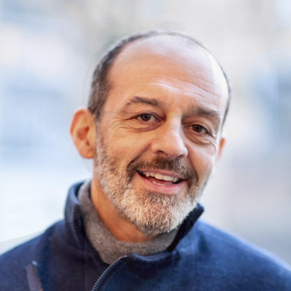 A headshot of the Clear Europe trainer, Danny Scheinmann