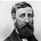A headshot of Henry Thoreau