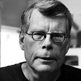 A headshot of Stephen King