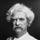 A headshot of Mark Twain